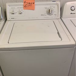 Kenmore Washing Machine Washer White Super Size Excellent  .  