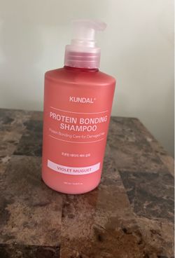 KUNDAL Protein Bonding Shampoo 16.9 fl oz Pump Violet Muguet Hair Exp 7/27  New