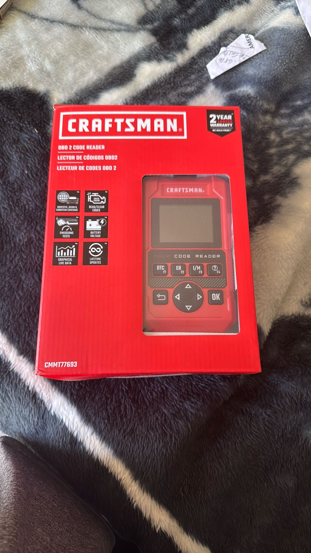 Craftsman Dvd 2 Code Reader