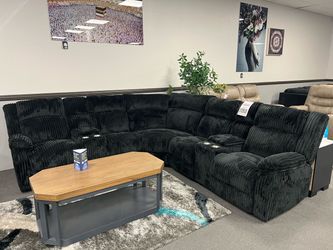 Black Sofa Sectional
