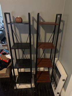 4 Tier display shelves