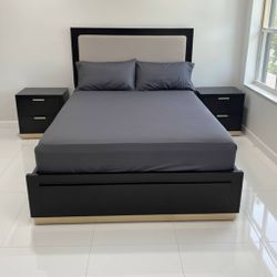 For Sale - Queen Bed with 2 Nightstands!!! Ask For Price !!! Preguntar precio