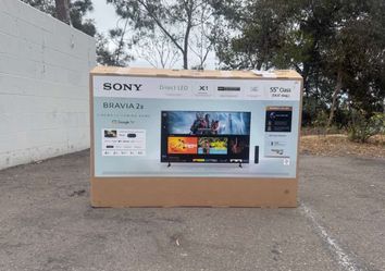 55” Sony smart 4k Bravia 2 tv