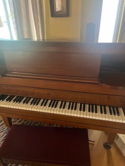 Baby grand piano