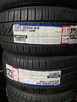 Falken Ziex ZE960 A/S Tire 225/45R17 225 45 17 225/45/17 225 45 R17