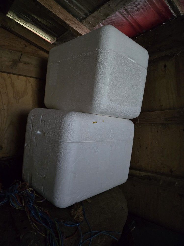 Styrofoam Coolers