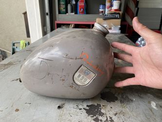 NSU Quickly Moped Gas Tank. 1950s-1960s. Chopper Bobber 