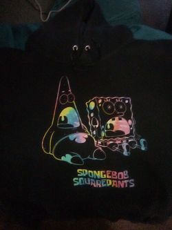 Black SpongeBob SquarePants Hoodie