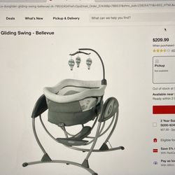 Graco Duoglider Gliding swing