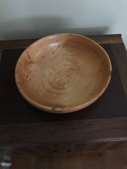Maple bowl