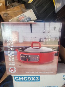 Brand-New In Box Chef's Counter 3L Multi-Function Electric Cooker Won't Take Lower Offers