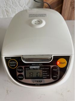 Tiger JBV-10CU Micom Rice Cooker 5.5 Cup - Excellent Condition