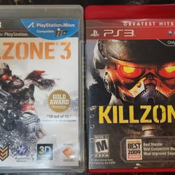 PS3 Killzone 2 & 3
