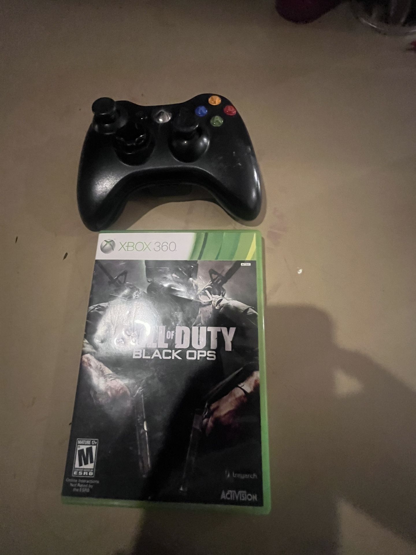 Xbox 360 Wireless Control And Game