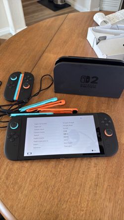 Nintendo Switch 2  with xtra joy con set
