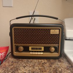 Bluetooth Retro Vintage Radio