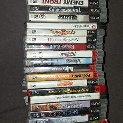 Ps3 Playstation 3 Games Bundle