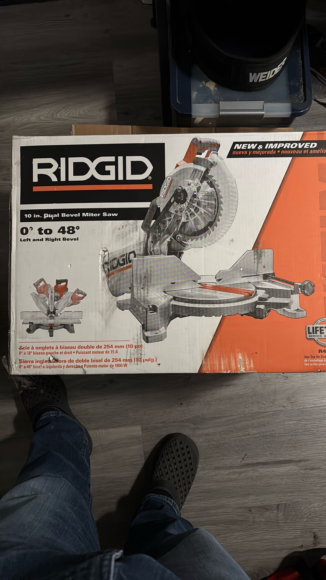 Never Used, Box Is Just Beat Up