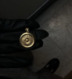 14k Aztec Pendant