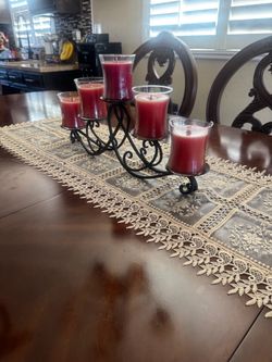 Candles holder home interiors