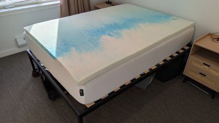 Zinus Foam Mattress With Topper And Frame (Full)