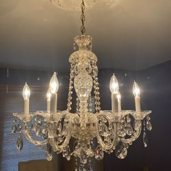 Vintage Crystal Chandelier