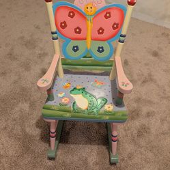 Butterfly rocking chair
