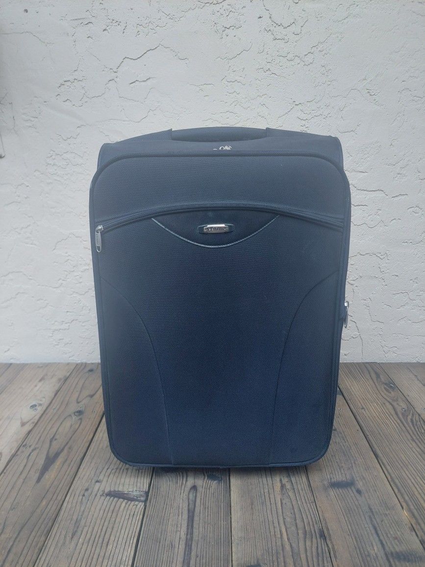 Stamp Carry-On Travel Luggage Suitcase 22"