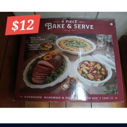 4 Piece Bake & Serve Kitchen Set