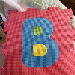 Foam Alphabet Floor Tiles 