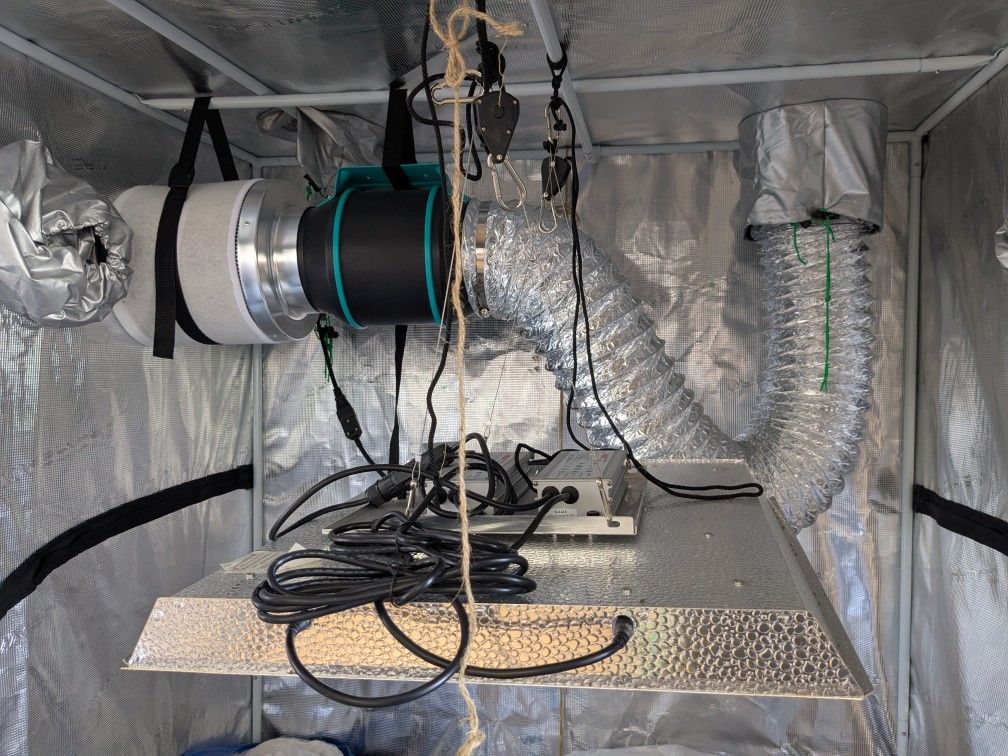 High Quality Grow Tent Setup(LED Light, Fan, Filter)