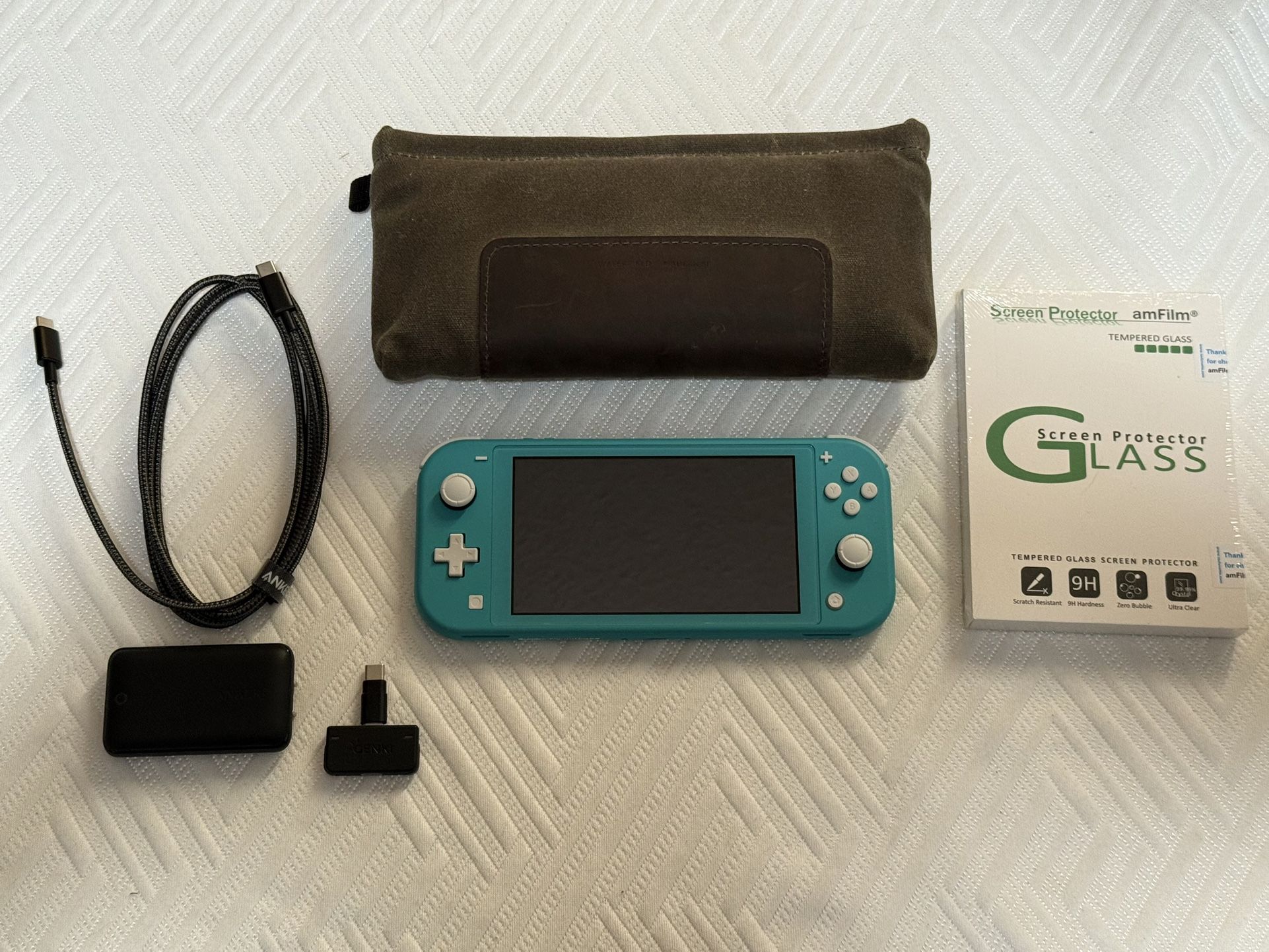 Nintendo Switch Lite (Turquoise) Bundle