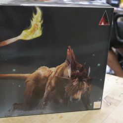 Final Fantasy VII REMAKE Play Arts Kai RED XIII Action Figure  new sealed 