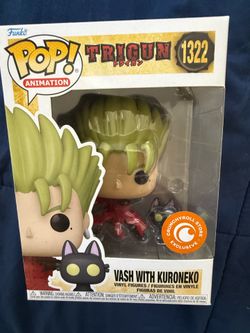 Funko POP! Trigun Vash With Kuroneko #1322 Crunchyroll Exclusive