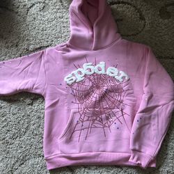 Sp5der P*NK Hoodie S/M