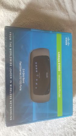 Wireless N Router Linksys E1000