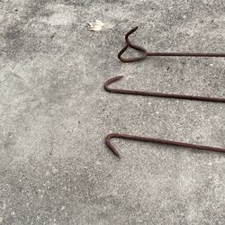 Old meat Hooks 