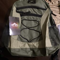 Sage Green Backpack 