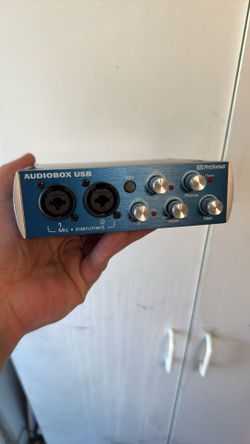 Home Music Studio- Presonus Audio box USB