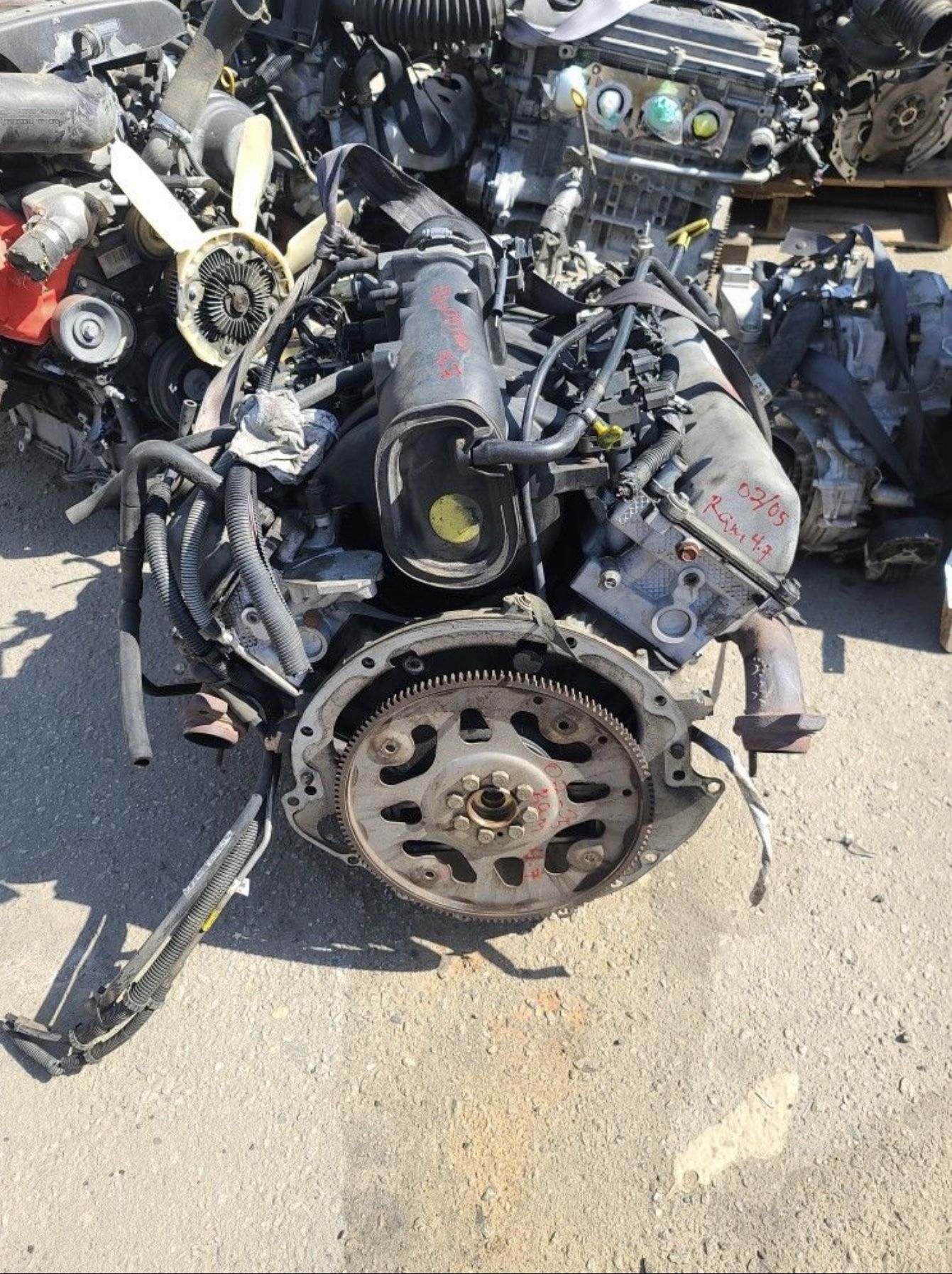 2002-2005 Dodge Ram 1500 4.7 Engine