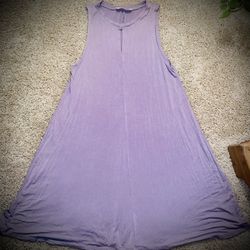 Double Zero A Line Lavender Mini Dress Size Medium 