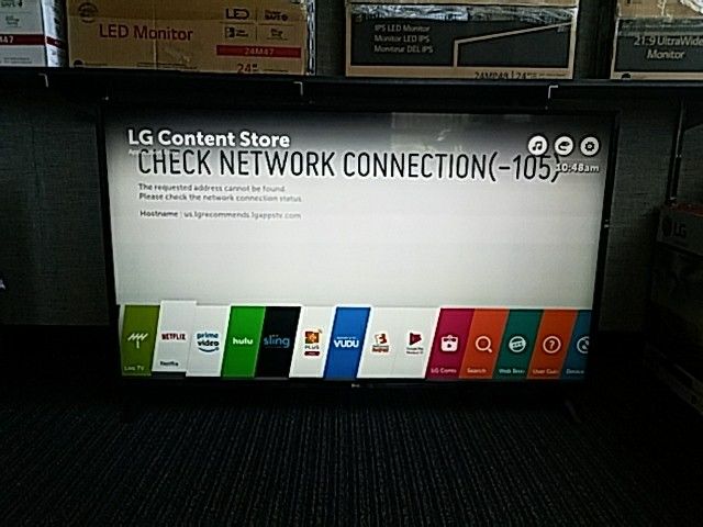 LG 55UJ63 55 inch 4k UHD Smart TV 120hz