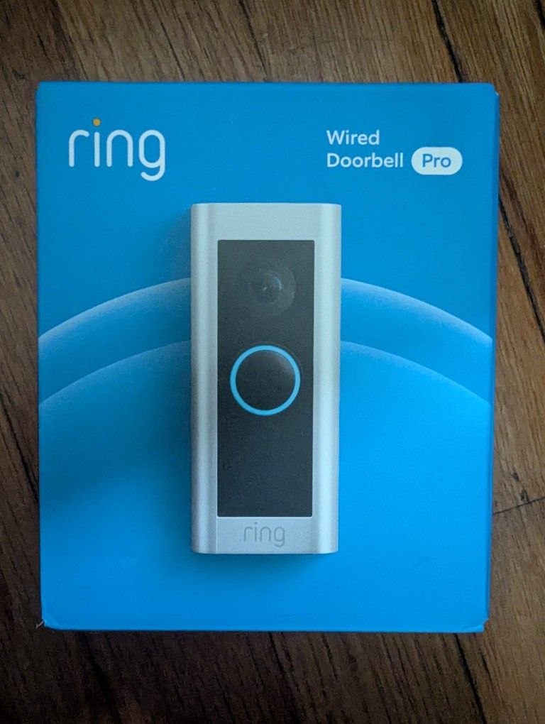 	
Ring - Wired Doorbell Pro Smart WiFi Video Doorbell - Satin Nickel