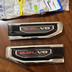 OEM 6.2L Fender Emblem 