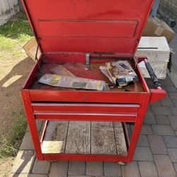 Tool Cart With Tools 