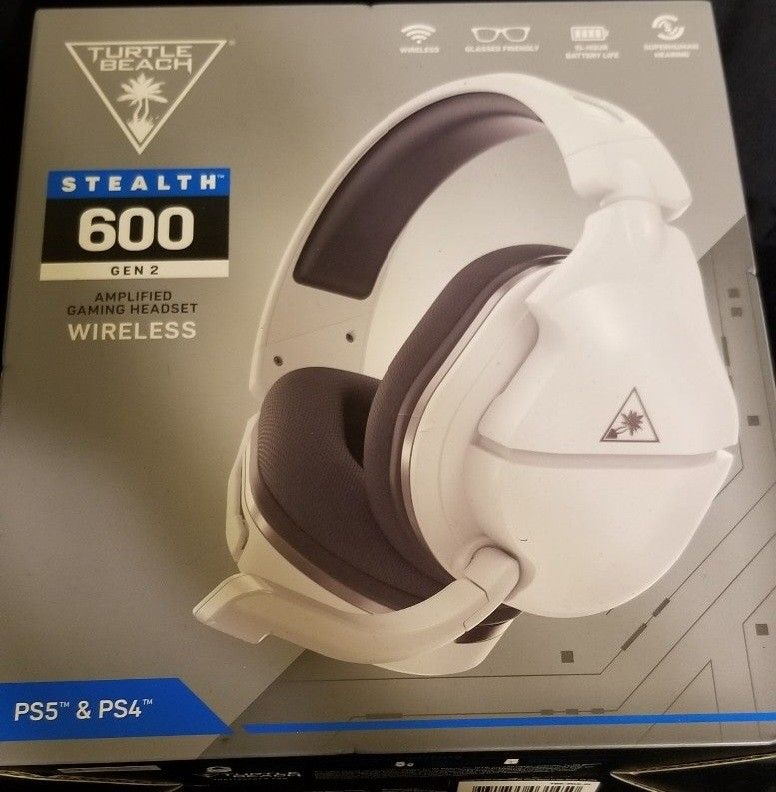 Turtle Beach Stealth 600 Gen 2 Wireless Gaming Headset-white