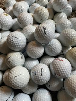 100 Titleist Used Golf Ball Mix