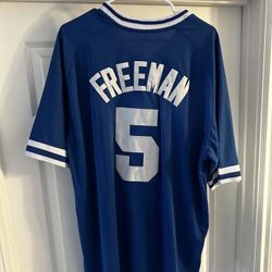 Dodgers Freddie Freeman Jersey New Size XL Only