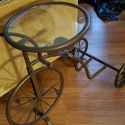 Floor SideTable Bike Decor
