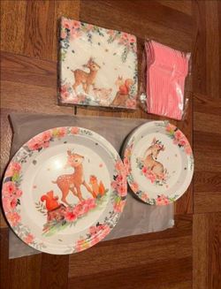 Deer theme baby shower
